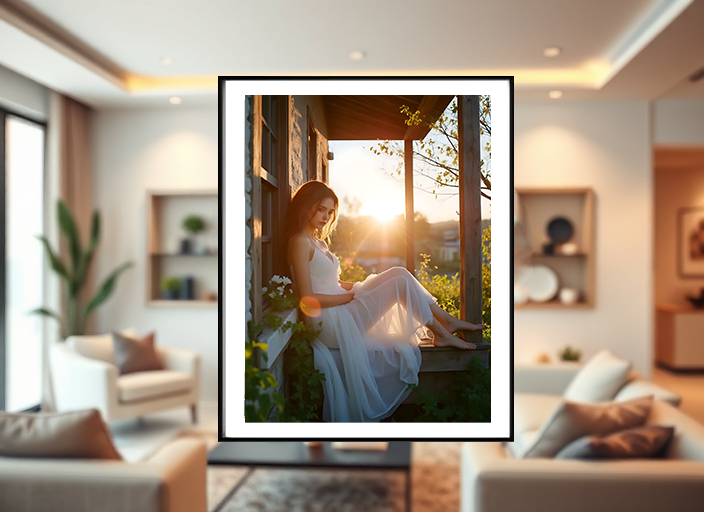 Digital frame display